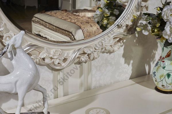 Спальня Виттория KRS, белый жемчуг в Москве купить в интернет магазине - 5 Китов