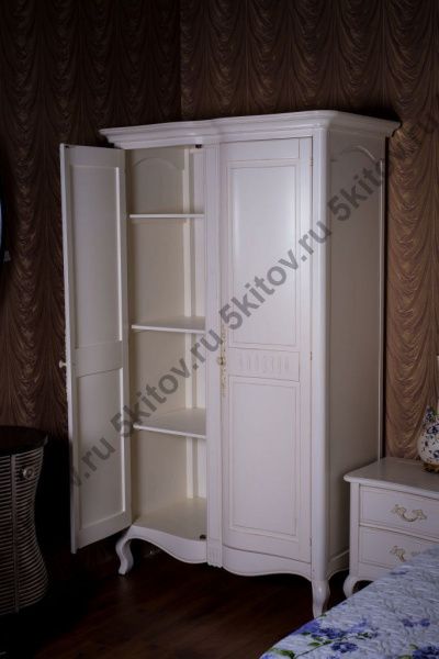 Шкаф 2-дверный Кантри DF859, белый в Москве купить в интернет магазине - 5 Китов