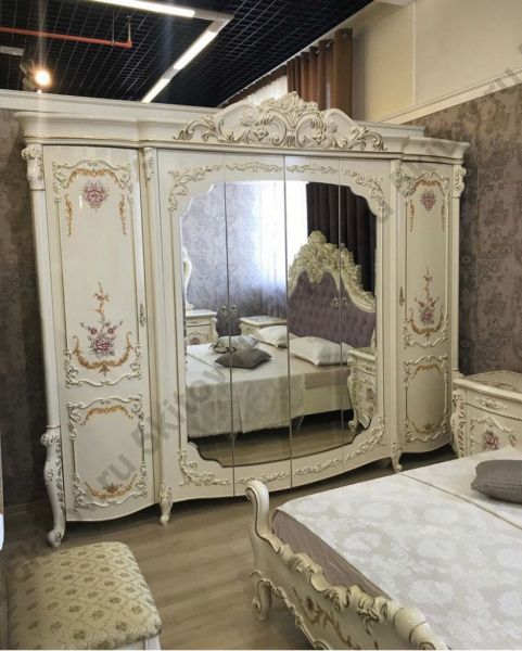 Спальня Венеция Классик АРД, крем в Москве купить в интернет магазине - 5 Китов