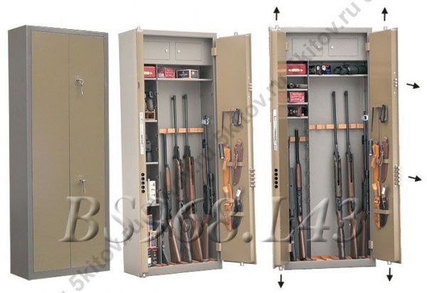 Оружейный сейф GunSafe BS968.L43 в Москве купить в интернет магазине - 5 Китов