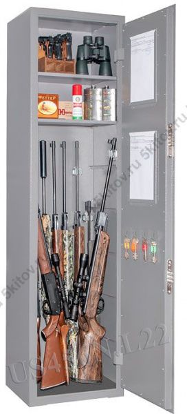Сейф для документов, оружия, боеприпасов и пистолетов GunSafe US456N.L22 в Москве купить в интернет магазине - 5 Китов