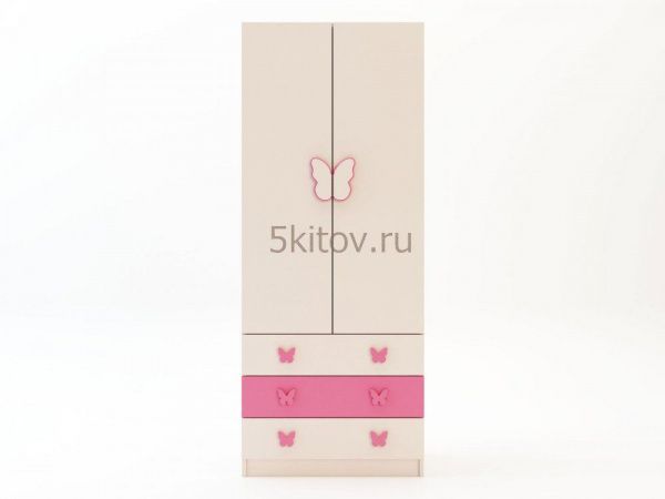 Шкаф 2-х створчатый Лукреция в Москве купить в интернет магазине - 5 Китов