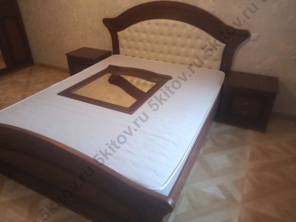 Спальня Любава, дуб золотой темный в Москве купить в интернет магазине - 5 Китов