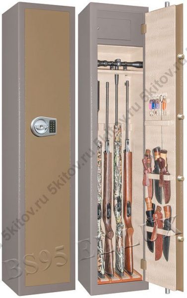 Элитный оружейный сейф GunSafe BS95.EL Lux в Москве купить в интернет магазине - 5 Китов