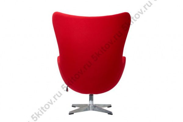 Кресло EGG CHAIR красный кашемир в Москве купить в интернет магазине - 5 Китов