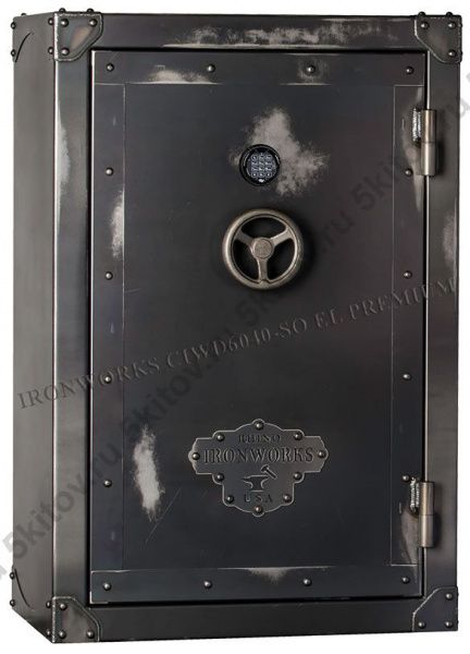 Оружейный сейф Rhino Ironworks® CIWD6040-SO EL Premium в Москве купить в интернет магазине - 5 Китов
