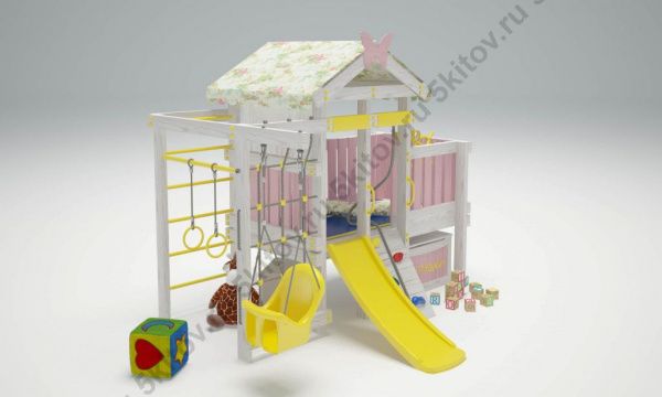 Кровать-игровой комплекс Савушка Baby 6 в Москве купить в интернет магазине - 5 Китов
