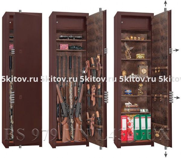 Элитный универсальный сейф GunSafe BS979 UN L43 Lux в Москве купить в интернет магазине - 5 Китов