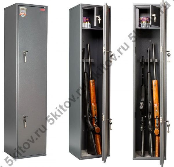 Металлический шкаф для хранения оружия AIKO ЧИРОК 1528 (КРЕЧЕТ) в Москве купить в интернет магазине - 5 Китов