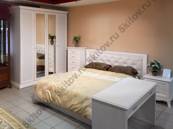 Кровать Венеция 2-х спальная (1,8 м), дуб седан в Москве купить в интернет магазине - 5 Китов