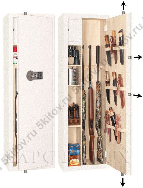 Оружейный сейф GunSafe БАРС EL LUX в Москве купить в интернет магазине - 5 Китов