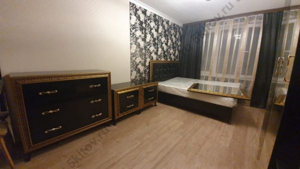 Спальня Дана, белый глянец или черный глянец в Москве купить в интернет магазине - 5 Китов