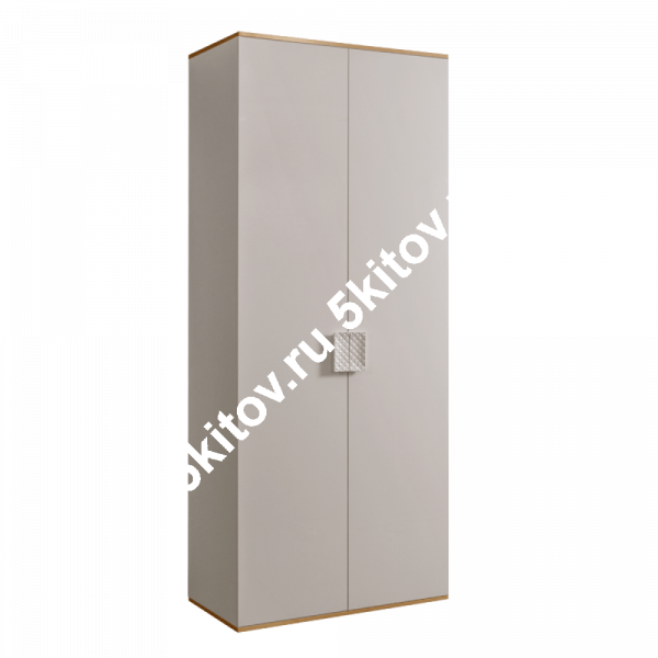Шкаф 2-х дверный для платья и белья Diora, слоновая кость/золото (без зеркала) в Москве купить в интернет магазине - 5 Китов