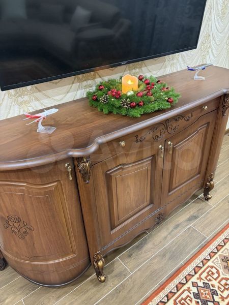 Комод / буфет без зеркала Аллегро 5 орех в Москве купить в интернет магазине - 5 Китов