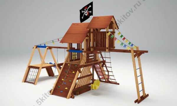 Детская площадка Савушка Lux 11 в Москве купить в интернет магазине - 5 Китов