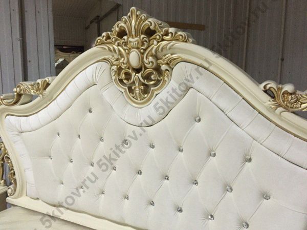 Кровать Джоконда люкс АРД 1,6, крем в Москве купить в интернет магазине - 5 Китов