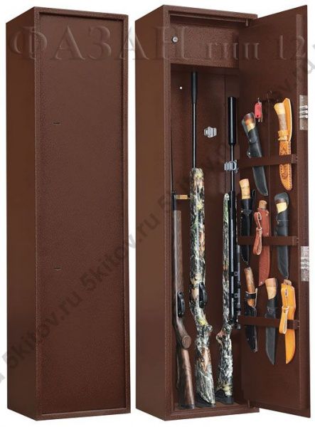 Оружейный сейф GunSafe ФАЗАН тип 12 в Москве купить в интернет магазине - 5 Китов