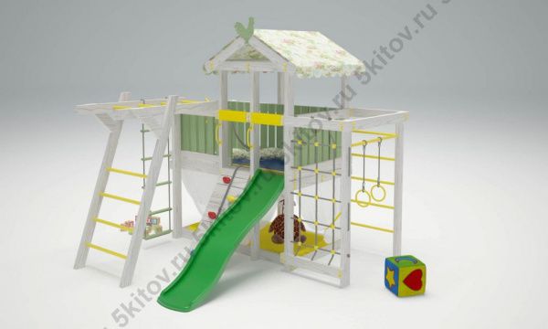 Кровать-игровой комплекс Савушка Baby 4 в Москве купить в интернет магазине - 5 Китов