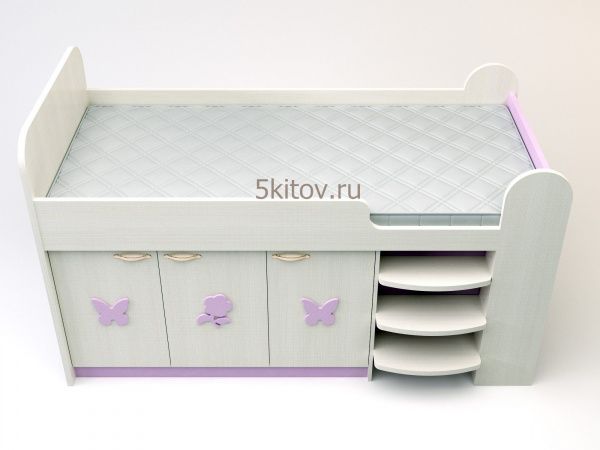 Кровать для девочек  Аллегро в Москве купить в интернет магазине - 5 Китов