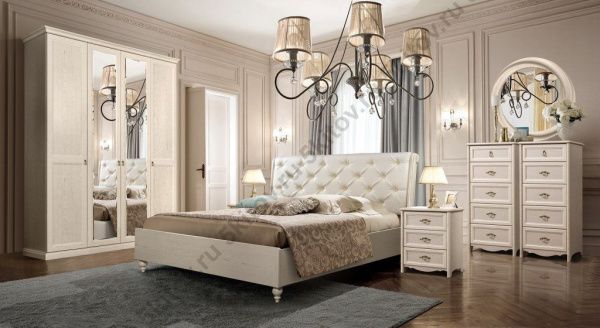 Кровать Венеция 2-х спальная (1,6 м) с механизмом, дуб седан в Москве купить в интернет магазине - 5 Китов