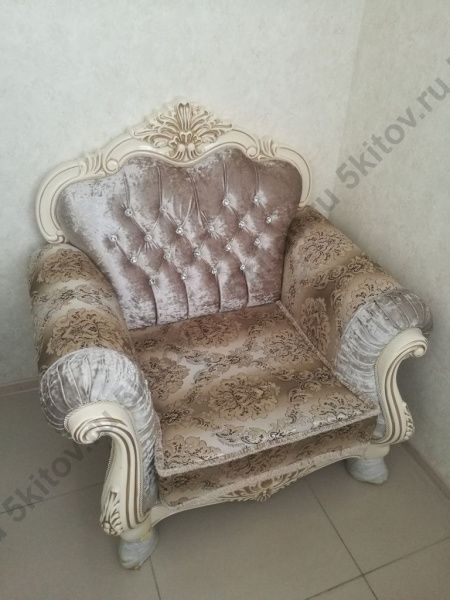 Кресло Илона, крем в Москве купить в интернет магазине - 5 Китов