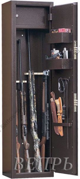 Оружейный сейф GunSafe ВЕПРЬ в Москве купить в интернет магазине - 5 Китов