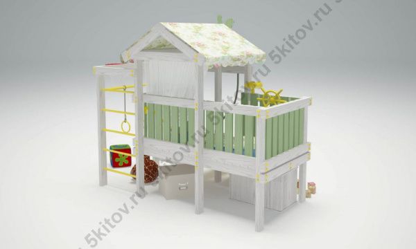 Кровать-игровой комплекс Савушка Baby 3 в Москве купить в интернет магазине - 5 Китов