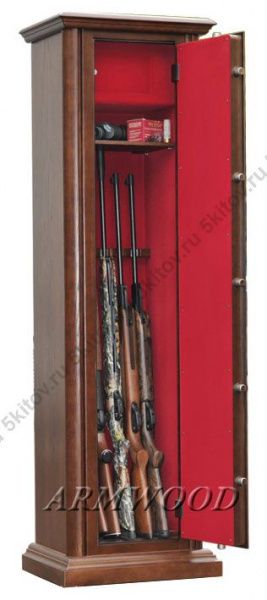 Оружейный сейф в дереве Armwood 95 EL Flock в Москве купить в интернет магазине - 5 Китов