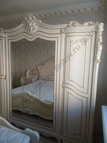 Спальня Джоконда люкс АРД, крем в Москве купить в интернет магазине - 5 Китов