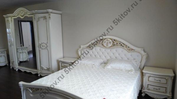 Спальня  Даниэлла АРД, крем в Москве купить в интернет магазине - 5 Китов