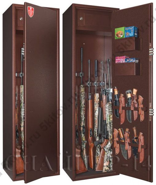 Оружейный сейф GunSafe Снайпер-14 в Москве купить в интернет магазине - 5 Китов