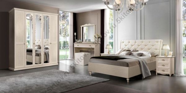 Кровать Венеция 2-х спальная (1,8 м), дуб седан в Москве купить в интернет магазине - 5 Китов