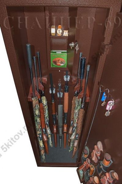 Оружейный сейф GunSafe Снайпер-69 в Москве купить в интернет магазине - 5 Китов