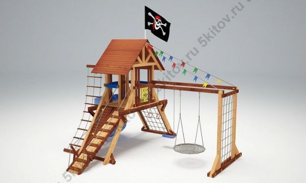 Детская площадка Савушка Lux 5 в Москве купить в интернет магазине - 5 Китов