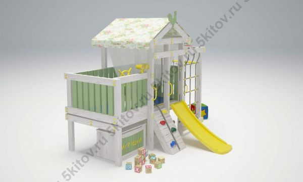Игровой комплекс-кровать Савушка Baby - 3 в Москве купить в интернет магазине - 5 Китов