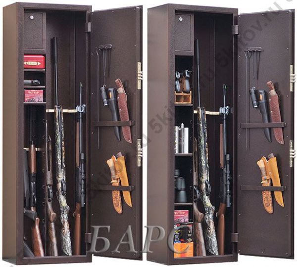 Оружейный сейф GunSafe БАРС в Москве купить в интернет магазине - 5 Китов