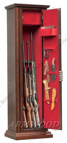 Оружейный сейф в дереве Armwood 95 G Flock в Москве купить в интернет магазине - 5 Китов