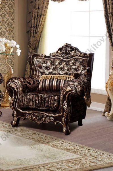 Кресло Валенсия, венге(черное золото) в Москве купить в интернет магазине - 5 Китов