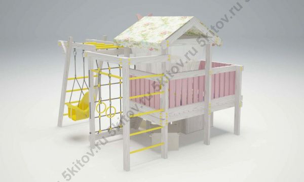 Игровой комплекс-кровать Савушка Baby - 2 в Москве купить в интернет магазине - 5 Китов
