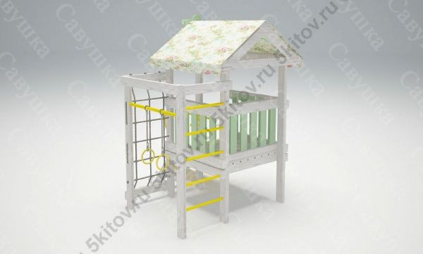 Кровать-игровой комплекс Савушка Baby 12 в Москве купить в интернет магазине - 5 Китов