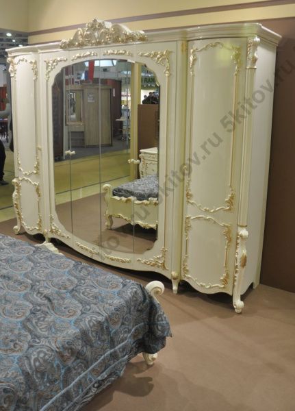 Спальня Афина DST, беж.глянец в Москве купить в интернет магазине - 5 Китов