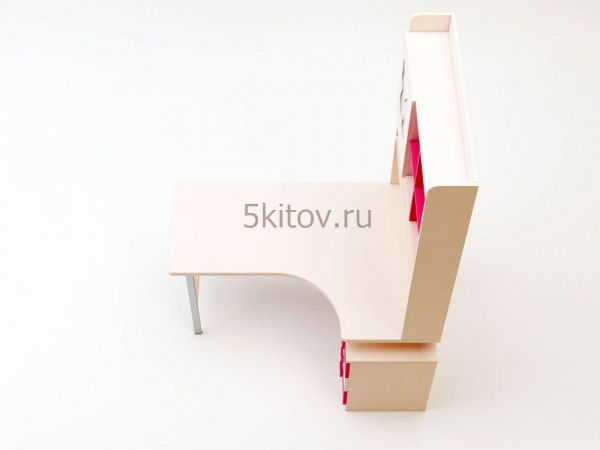 Угловой компьютерный стол Лукреция в Москве купить в интернет магазине - 5 Китов