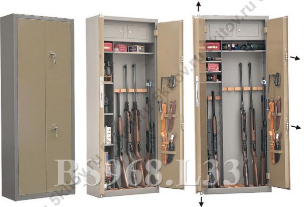 Оружейный сейф GunSafe BS968.L33 в Москве купить в интернет магазине - 5 Китов