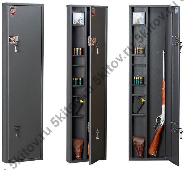 Металлический шкаф для хранения оружия AIKO ЧИРОК-1409 в Москве купить в интернет магазине - 5 Китов