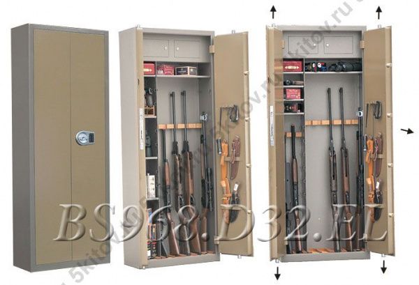 Оружейный сейф GunSafe BS968.d32.EL в Москве купить в интернет магазине - 5 Китов
