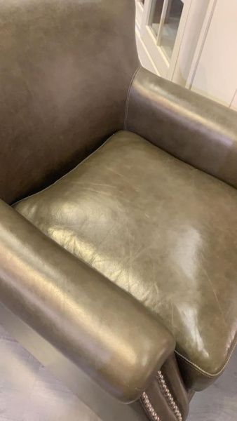 Кресло с подушкой RS007PF Кантри, кожа в Москве купить в интернет магазине - 5 Китов