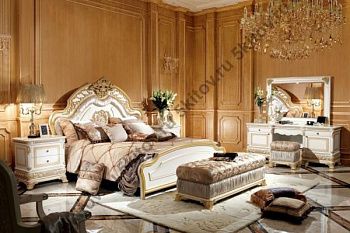 Спальня Монарх, белая в Москве купить в интернет магазине - 5 Китов