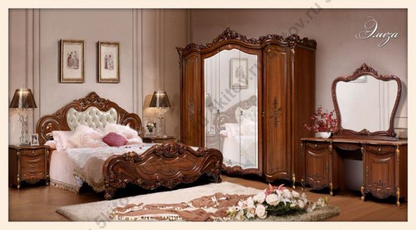 Спальня Элиза 5Дб, орех в Москве купить в интернет магазине - 5 Китов