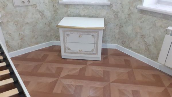 Спальный гарнитур Грация белый с золотом (с 3 дв. шкафом) в Москве купить в интернет магазине - 5 Китов