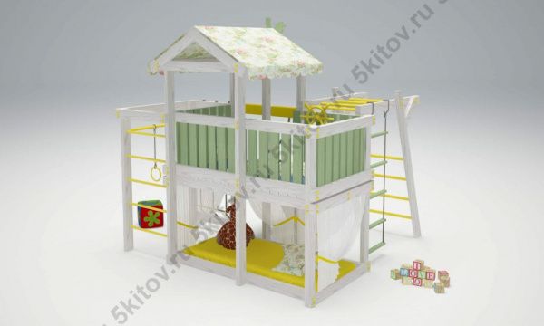 Кровать-игровой комплекс Савушка Baby 4 в Москве купить в интернет магазине - 5 Китов